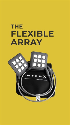 InterX Therapy & Training Center on Instagram: "The Flex Array is one of the most versatile tools in the InterX system. Flexible. Reusable. Designed to contour to arms, legs, and the entire spine — even during movement. Use it for: Lower-extremity recovery Hamstrings, quads, calves Shoulder + arm protocols Quick Spine Protocol for nervous system reset Run it with: 2–4 Hz for calming. Higher frequencies for activation. Dynamic movement drills for deeper neuromodulation. More coverage. More nerve 