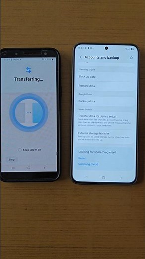 How to transfer all data from old Samsung phone to new samsung phone.