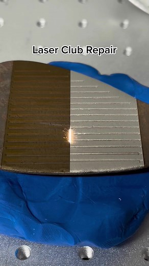 Laser Club Repair and Restoration Experiment