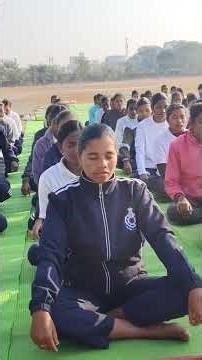 म प्र पुलिस बालाघाट पुलिस लाइन में सुबह सुबह ध्यान #indianpolice #motivation #mppolice #video #trend