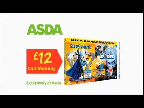 Megamind + Double DVD Pack DVD UK Advert (2011) #megamind #dreamworks