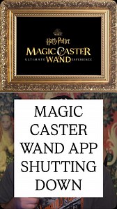 Warner Bros. is officially shutting down the Magic Caster Wand app this August 🪄📱 What started as the most advanced wand ever released, complete with motion tracking, spell casting, smart home control, and house interactions is now coming to an end. After years of silence, legal drama with the tech company Kano, and no updates, WB is pulling the plug for good. It’s a disappointing end to what felt like the most promising piece of Harry Potter tech we’ve ever seen. Did you get a wand before it 