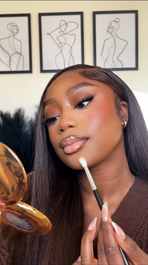 Christel K | If there’s one product I will forever love, it’s my @charlottetilbury airbrush flawless powder (shade 3) 🖤 base: @tatcha dewy cream... | Instagram