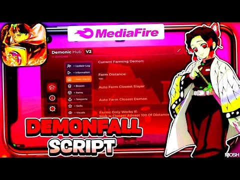 DEMONFALL SCRIPT ( AUTO FARM, KILL AURA, GOD MODE, ANTI COMBAT ) | XMAS UPDATE