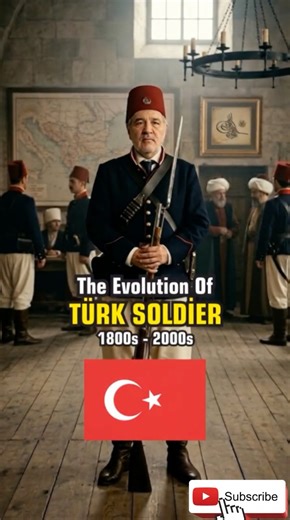 Evolution of the Türk Soldier (1800–2000)