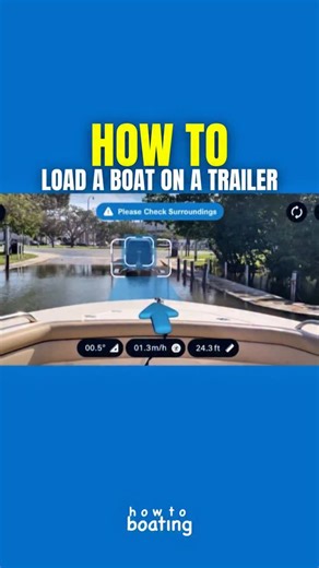 How To Boating on Instagram: "How to LOAD a BOAT on a TRAILER We are working with Ramp Assist to help you LOAD your BOAT on the TRAILER!!! Ramp assist also will help you find the best ramp near you! Go check out all the info the app displays on the App Store 💪🏽🛥️ @zf.marine Are you stressed about docking? Do you know how to dock a boat? How To Boating will help relieve that stress so you can enjoy your time on the water🌊, DM us for more info on private boating instruction 👨🏼‍✈️ #howtoboati