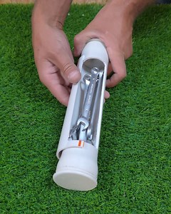 58K views · 86 reactions | DIY tool organizer using plastic pipe | Genius Club | Facebook
