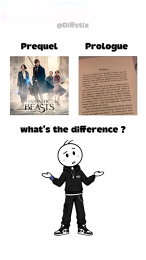 Prequel vs Prologue — What's the Actual Difference? #difference #english #learn