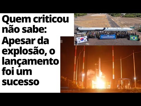 Foguete sul-coreano explode após decolar da base de Alcântara no Brasil