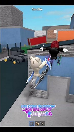 Blue gingerscope murderer round (MM2)