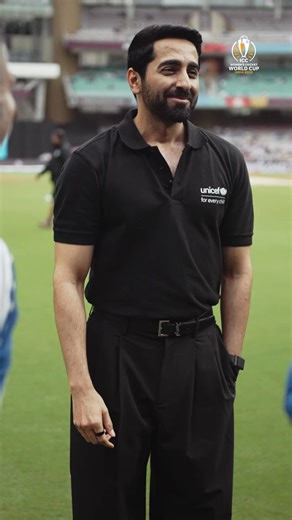 1.3M views · 45K reactions | Some lovely moments pre-match in Navi Mumbai with Indian Cricket Team players and UNICEF India national ambassador Ayushmann Khurrana #CWC25 #promisetochildren | ICC Cricket World Cup | Facebook