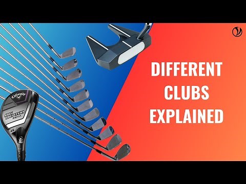 Golf Clubs EXPLAINED for BEGINNERS! Irons, Hybrids, Drivers and Putters.