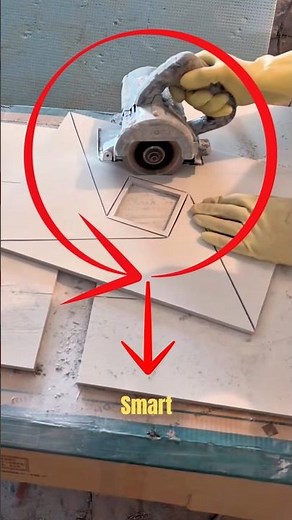 Perfect Shower Floor Tile Installation with Smart Drain System | Satisfying Bathroom Renovation.