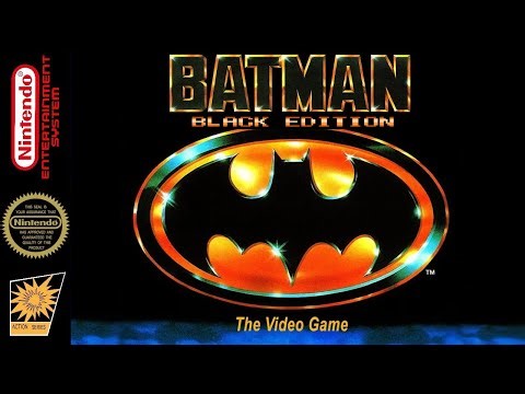 Batman Black Edition - Hack of Batman: The Video Game [NES]