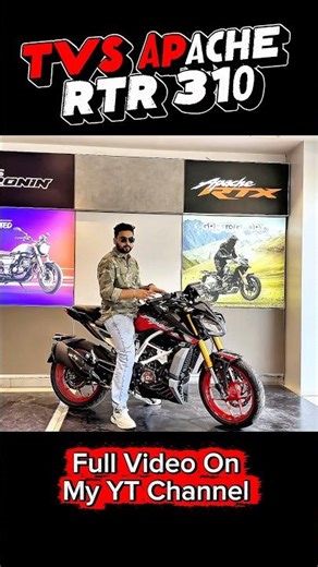 know About Tvs Apache RTR 310 Design 😈#autorj01 #automobile #ytshorts #shorts #youtube #fyp #viral