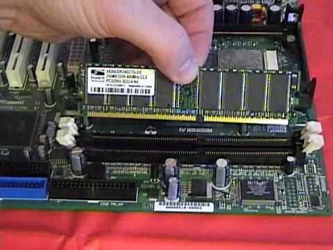 Install and Remove RAM