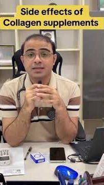 Side Effects of Collagen Supplements You Should Know #healthtips #healthylifestyle #doctor #healthy