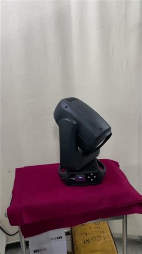 SILVER STAR /シルバースターPLUTO BEAM / LED 照明 /ビームスポット/舞台照明/ムービングライト/2024年製 テスト動画