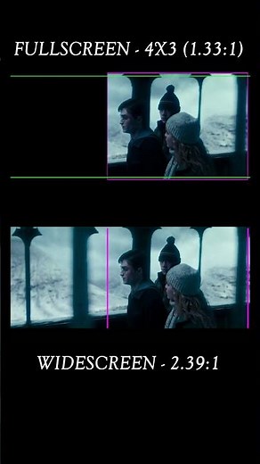 Harry Potter and the Order of the Phoenix: Widescreen vs Fullscreen