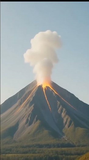 Epic Volcano Eruption | Peaceful Mountain Turns Into Firestorm