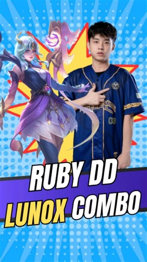 Lunox Ruby DD Combo #moba5v5 #mobilelegends #mlbbguide