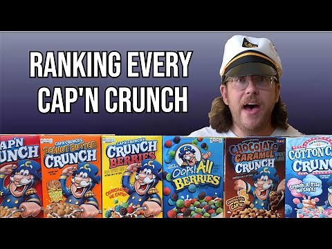 RANKING All CAP'N CRUNCH Flavors