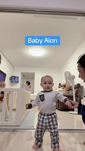 Good morning dance from baby Aion 😊 #baby #family #famngarap | Famngarap