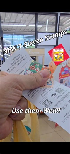 7-Eleven Thailand NEW Hello Kitty stamp promotion. You receive a 1 THB stamp for every 100THB spent and for special items you receive a 3 THB stamp. This can be used as money at any 7-Eleven. If you don't use it, please give them to somebody in need. This promotion will lasts till the 15th October 2025. #bangkok #bangkoknow #hellokitty #bangkokdaily #hellobangkok #bangkoktoday #7eleven #globaltravelmate #7elevenbangkok #thailandnow #thailandweather #bangkokrainyseason #thailandnow #bangkokhot #b