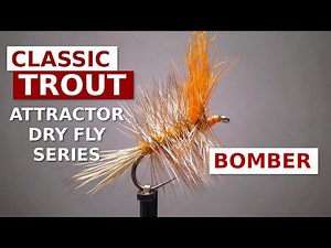 Fly Tying the Bomber - Fran Betters' (Ausable Bomber) Pattern