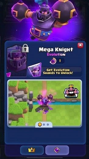 Mega knight sound effect #clashroyale #megaknight