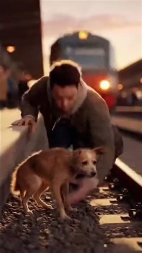 A Dramatic Cinematic Scene at a Busy Train Station | Emotional Short Film