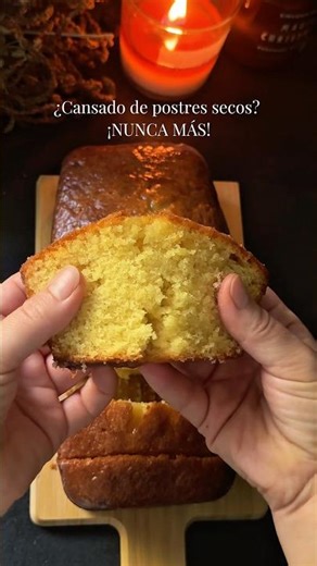 Bizcocho MÁS JUGOSO de Lima y Limón que Probarás 🤯 #shorts #recetas