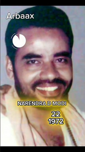 PM MODI Age Transformation (1950-2025) pm modi life journey #pmmodi #modi