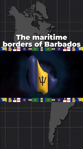 ⚓ Maritime Boundaries: Barbados 🇧🇧
