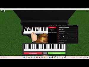 AutoPlay Piano Pastebin V8 (Last Video I think)