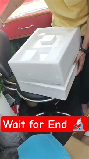 microscope 🔬 open Box #shortvideo #sorts #microscope