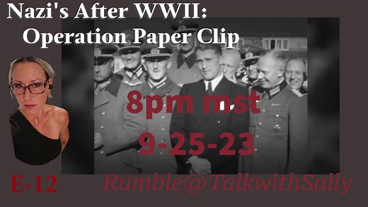 Nazi's Aftermath: Operation Paper Clip