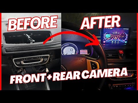 RENAULT MEGANE 3 - ANDROID SCREEN FULL INSTALLATION - FRONT & REAR CAMERA