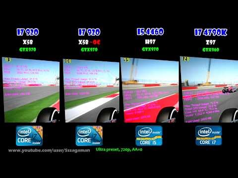 CPU WAR: i5 4460 vs i7 4790K vs i7 920 - Gaming Performance