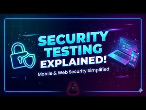 SECURITY TESTING EXPLAINED! | Basics