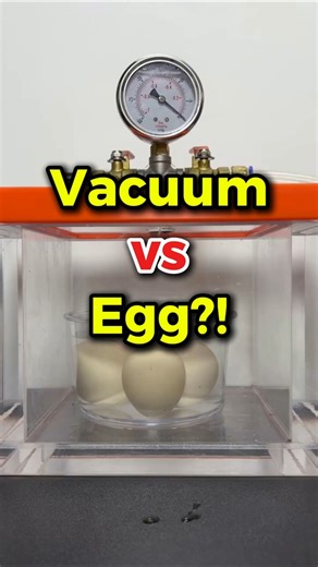 🔥 Vacuum vs Egg?! 😳 (Will It Cook… or EXPLODE?)