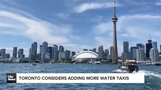 City eyes more water taxi service on waterfront