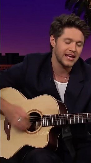 Niall Horan Singing "Heaven" at The Late Late Show with James Corden | #shorts #niallhoran #Heaven