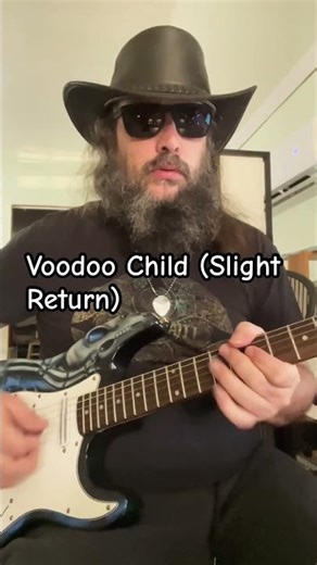 Voodoo Child (Slight Return) Intro Riff 🎸 Hendrix Classic | Guitar Lesson Short