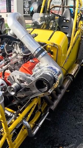 INSANE 572 Big Block Drag Car! Huge ProCharger + Twin NOS Bottles 🤯 Cars & Coffee Florida