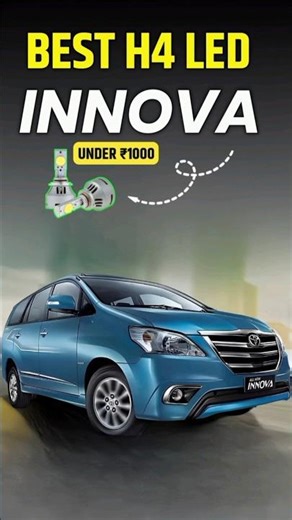 best h4 led bulb for innova #toyota #innova #toyotainnova