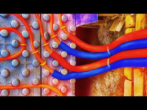Installing Underfloor Heating Pipes | PPR Plastic Pipe Work | Real Project