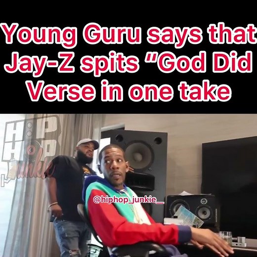 JAY-Z DOES “GOD DID” VERSE IN ONE TAKE!!!