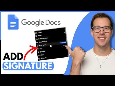 How To Insert A Signature Into Google Docs (Step By Step)