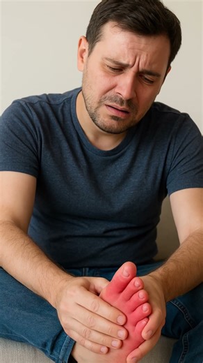 Gout|why crystal accumulate in big toe joint ?